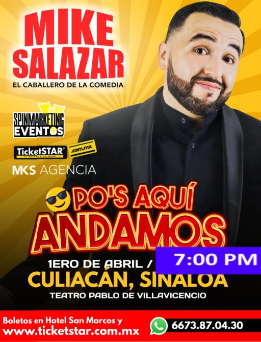 MIKE SALAZAR (7PM)