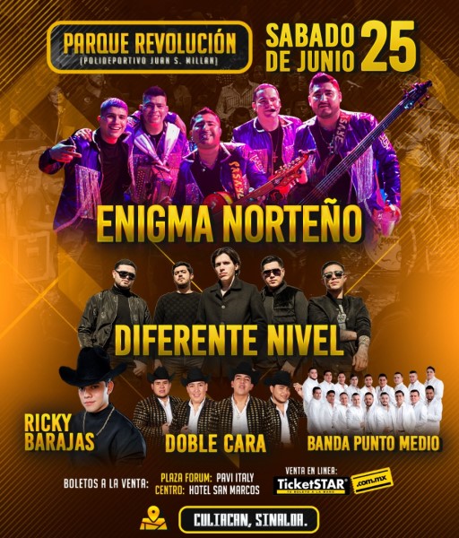 ENIGMA NORTEÑO, DIFERENTE NIVEL y MÁS