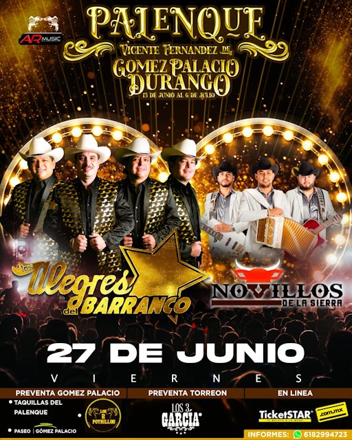 ALEGRES DEL BARRANCO / NOVILLOS